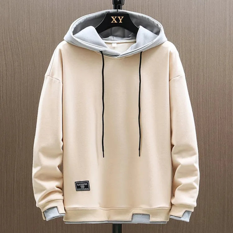 Lässiger Colorblock Hoodie für Stilbewusste