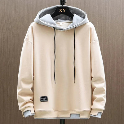 Lässiger Colorblock Hoodie für Stilbewusste