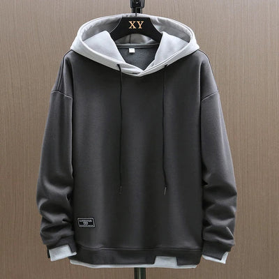 Lässiger Colorblock Hoodie für Stilbewusste