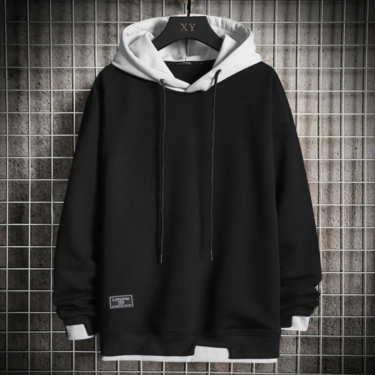 Lässiger Colorblock Hoodie für Stilbewusste