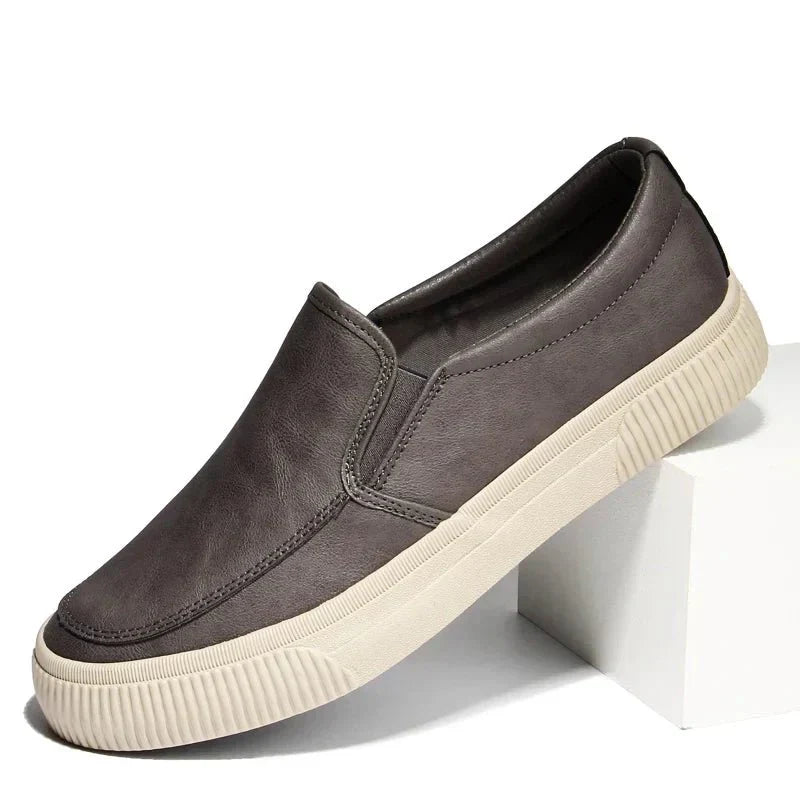 Lederschuhe - Bequeme Herren-Schuhe mit Gummisohle