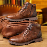 Lederschuhe Herren | Schnürung & Schnell-Anziehen – Braun