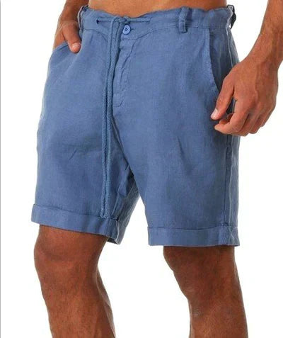 Leinen-Shorts – Leichte Baumwoll-Shorts für Männer für den Sommer