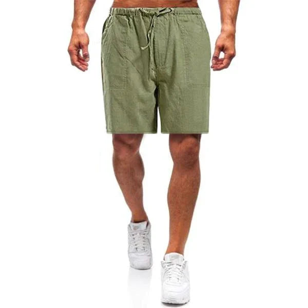 Leinen Shorts | Loose Fit | Drawstring | Sommer Shorts | Herren Shorts