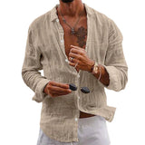 Leinenhemd Herren | Sommerhemd & Lässig – Beige