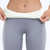 Nicole | Fleecegefütterte Leggings Für Damen – Hellgrau