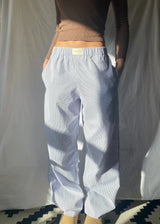 Marie | Lounge-Hose Damen stilvoll und bequem geschnitten – Hellblau