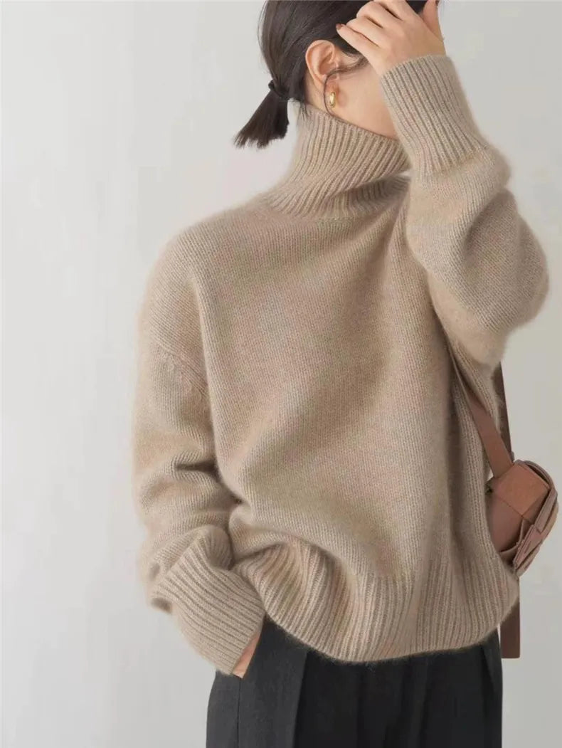 Mariam | Kaschmirpullover mit Rollkragen