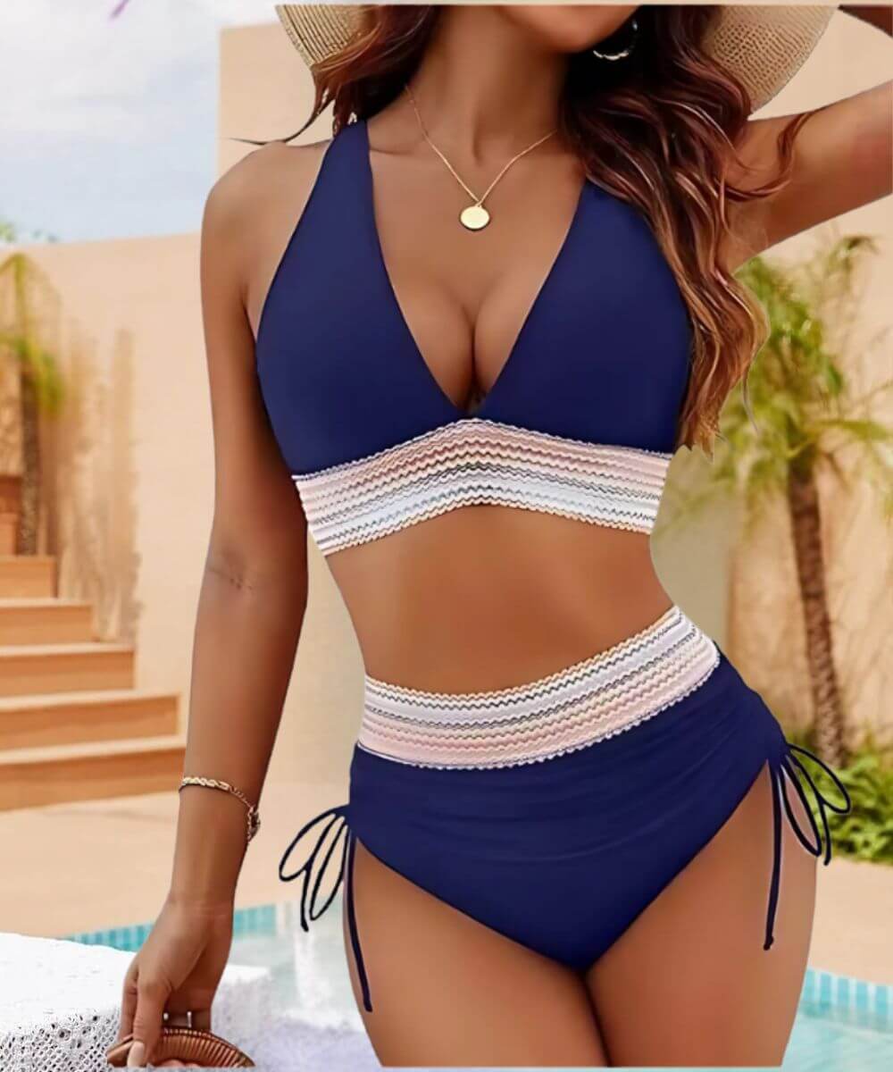 Liora™ – Hohe Bikinihose mit Bauchkontrolle