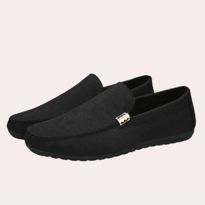 Loafer – Bequeme flache Sommerschuhe für Herren aus Canvas