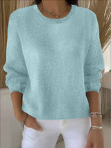 Lena | Eleganter Und Warmer Pullover Für Damen – Hellgrün