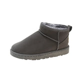 Lozenda - Stylische Stiefelette mit Fellfutter für Damen – Grau
