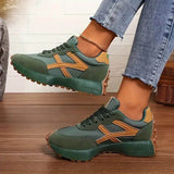 Anna | Lässige Sneakers Damen komfortabel und modern – Grün