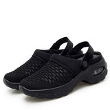 Luftpolster Schuhe Damen | Orthopädischer Komfort & Spürbare Entlastung – Schwarz