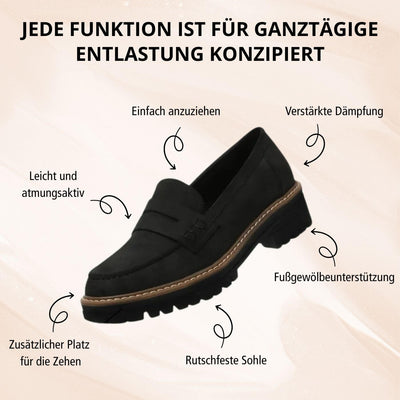 Luise – Bequeme Orthopädische Loafers