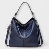 Elke | Damen-Schultertasche mit klassischer Eleganz – Blau
