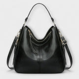 Elke | Damen-Schultertasche mit klassischer Eleganz – Schwarz