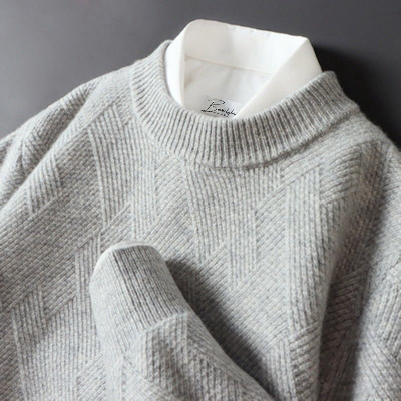 Luxuriöser Kaschmir Pullover für Stilvolle Auftritte