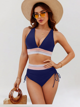 Amelie | Stilvolles Bikini Set Damen Look – Dunkelblau (fast ausverkauft)