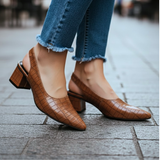 Marlene | Damen-Absatzschuhe elegant & vielseitig – Braun