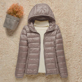 Hannelora - ultraleichte Pufferjacke – Khaki