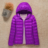 Hannelora - ultraleichte Pufferjacke – Lila