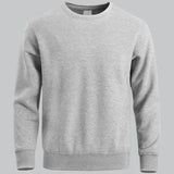 Heinrich | Herren Sweatshirt mit Rundhalsausschnitt und Langarm – Grau