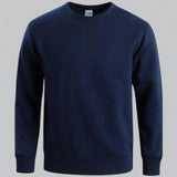 Heinrich | Herren Sweatshirt mit Rundhalsausschnitt und Langarm – Marine