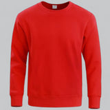 Heinrich | Herren Sweatshirt mit Rundhalsausschnitt und Langarm – Rot