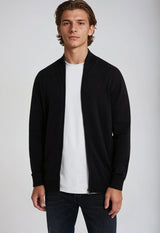 Gunnar | Herren Sweatshirt mit Rundhalsausschnitt und Langarm – Schwarz