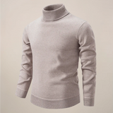 Alexander | Herren Frühlings Rollkragenpullover – Beige