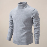 Alexander | Herren Frühlings Rollkragenpullover – Grau