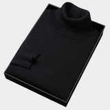 Daniel | Herren Frühlings Rollkragenpullover – Schwarz