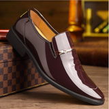 Klaus | Herren Frühling Slip-On Elegante Loafers – Braun
