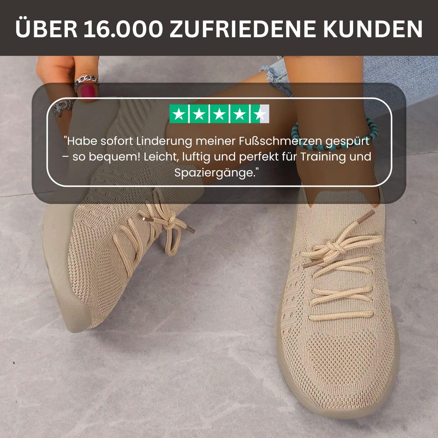 Michelle – Atmungsaktive Orthopädische Trainingsschuhe