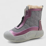 Luisa | Robuste Und Wasserdichte Orthopädische Damen-Winterstiefel – Lila