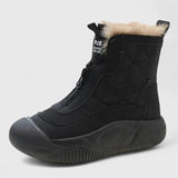 Luisa | Robuste Und Wasserdichte Orthopädische Damen-Winterstiefel – Schwarz