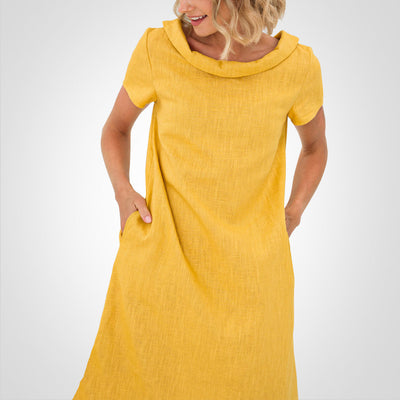 Carlotta -  Sommerkleid aus Leinen