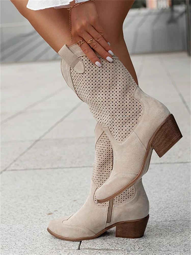 Moderne Cowboystiefel mit Femininer Note