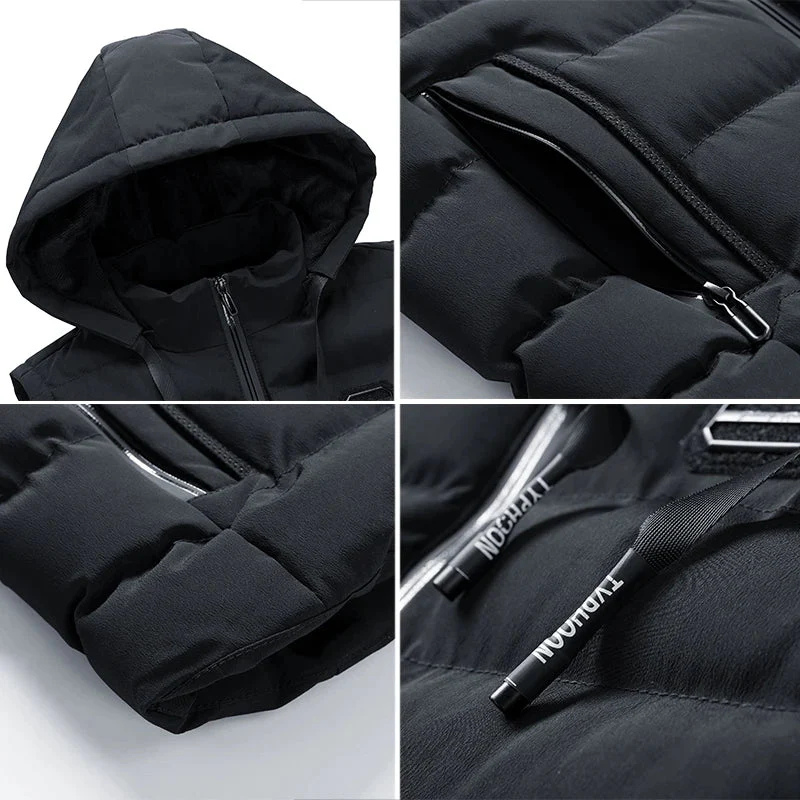 Moderne Kapuzenweste für Lagenlooks im Alltag