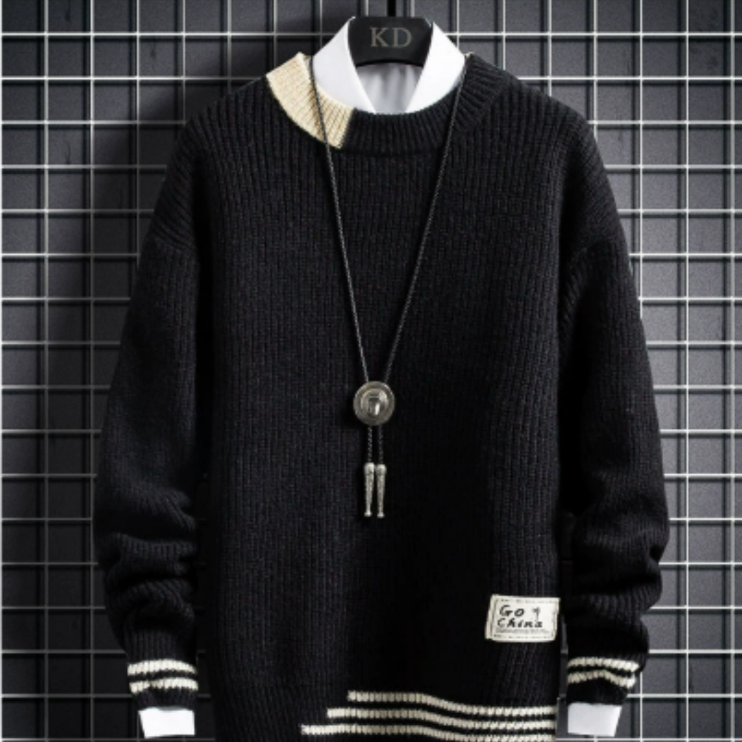 Modischer Strickpullover für Abenteuer