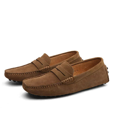 Mokassins | Slip-On | Bequem | Wildleder-Slipper | Herren-Slipper