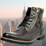 Motorradstiefel Herren | Rutschfest & Komfortabel – Braun