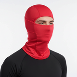Multifunktionales Ganzkopf Schutzstück mit UV-Schutz und atmungsaktiver Passform – Rot