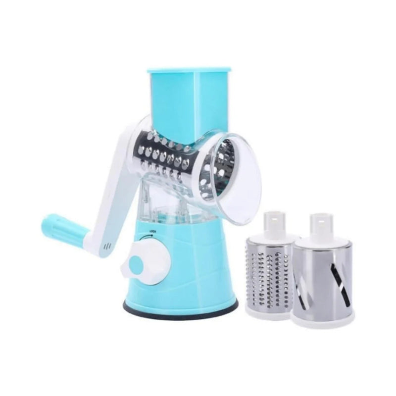 Multifunktionale Mandoline für Gemüse mit robuster Ausführung, Sicherheitsfunktionen und 3 austauschbaren Klingen