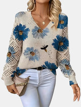 Sophie | Stilvoller Und Bequemer Pullover Für Damen – Blau