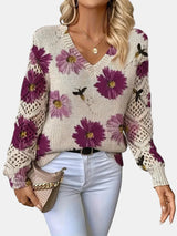 Sophie | Stilvoller Und Bequemer Pullover Für Damen – Lila