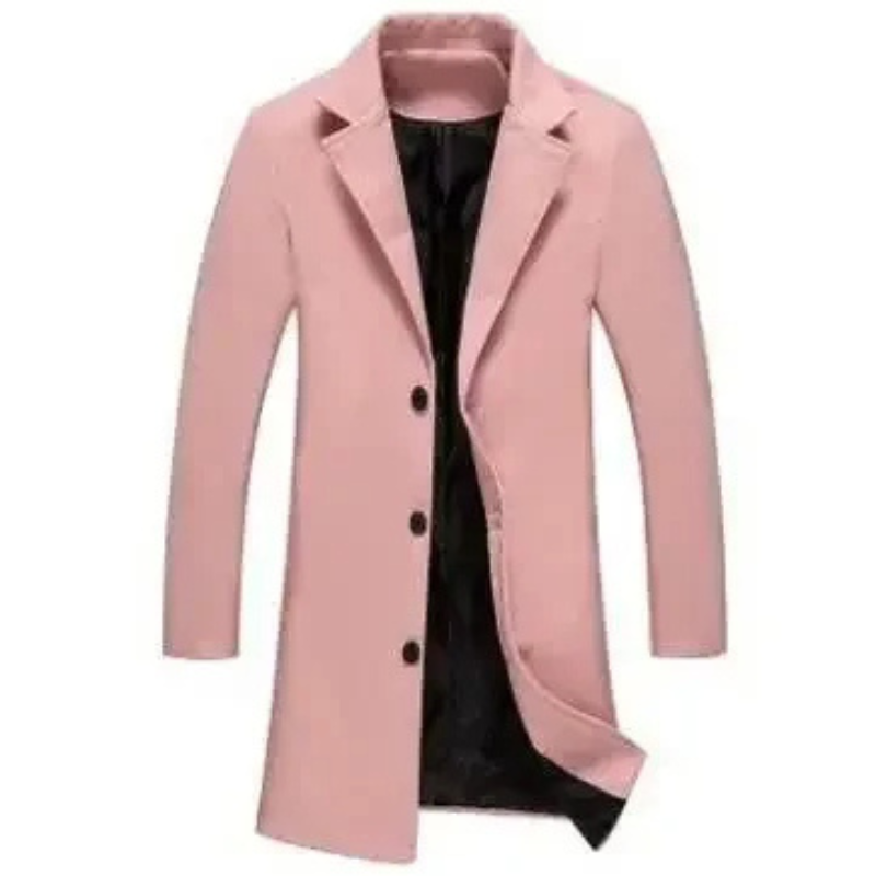 Herren Wintermantel - Eleganter Wollmantel mit warmer Fütterung für Business & Freizeit