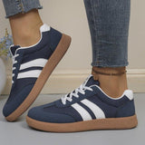 Calanthe - leichte, flache Sneaker – Blau