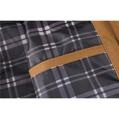 Herren Wintermantel Lang - Wasserdicht mit Kapuze und Praktischen Taschen